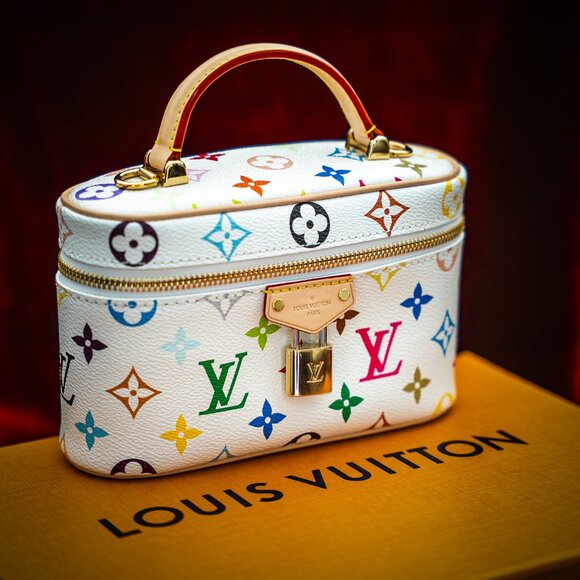 Louis Vuitton x Takashi Murakami Vanity Chain Pouch M13662 LV x TM BNIB - Picture 12 of 16